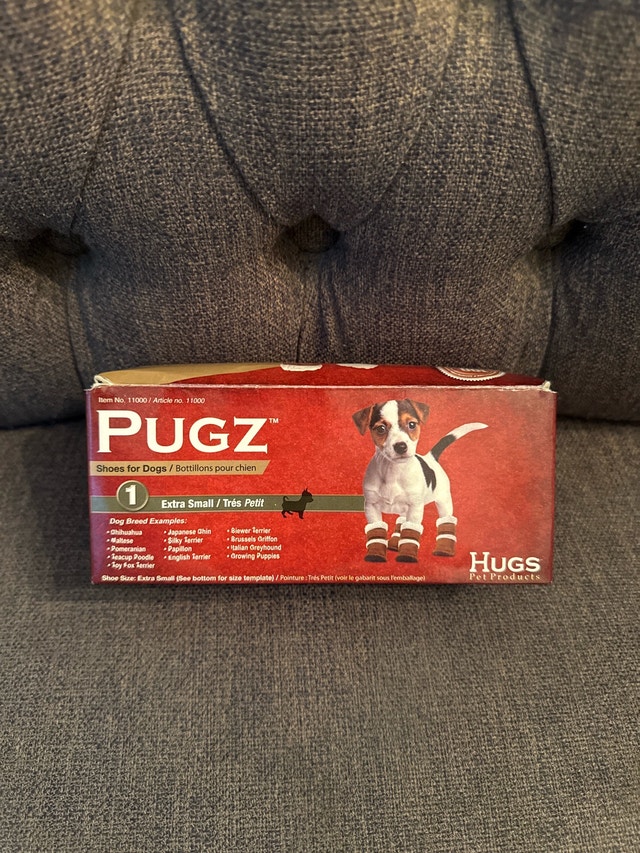 Hugs Pet Products Pugz Dog Shoes - XS