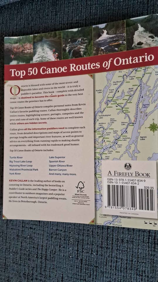 KEVIN CALLAN - TOP 50 CANOE ROUTES OF ONTARIO - photo 2