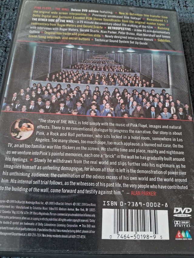 PINK FLOYD: THE WALL (DVD) - photo 2