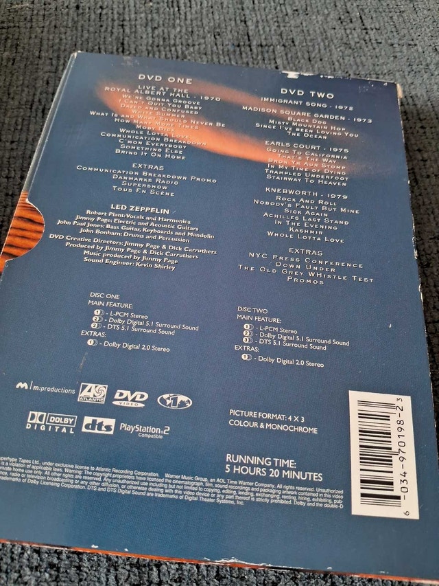 LED ZEPPELIN: DVD (2 DVDs) - photo 2