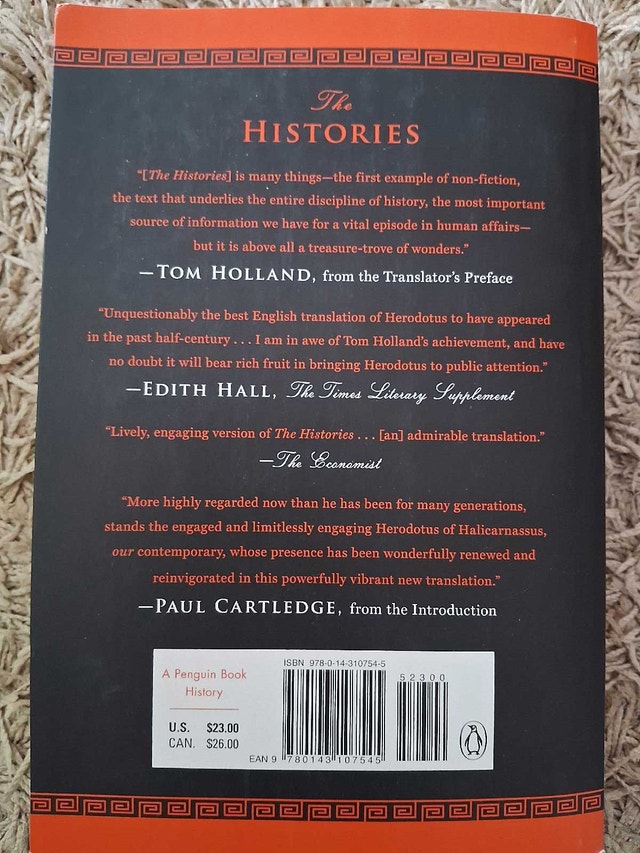 HERODOTUS - THE HISTORIES (PENGUIN DELUXE EDITION) - photo 2