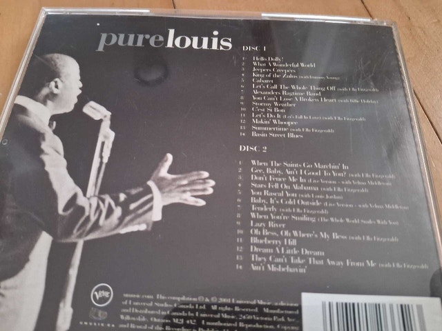 LOUIS ARMSTRONG - PURE LOUIS (2 CD) - photo 2