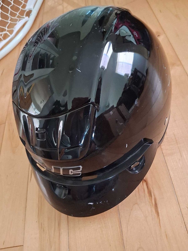 HJC MOTORCYCLE HALF HELMET (SIZE S)