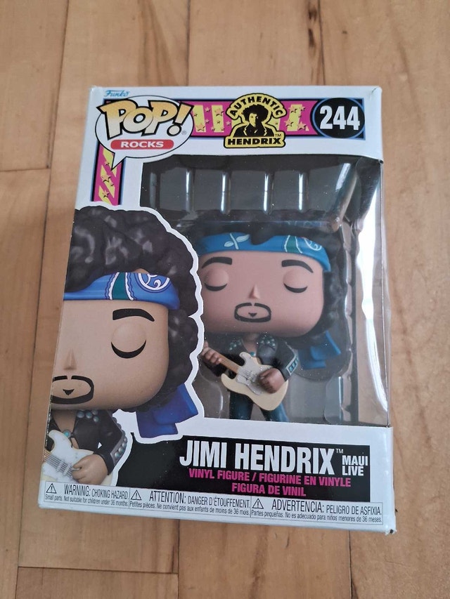 JIMI HENDRIX - MAUI LIVE POP ROCKS VINYL FIGURE