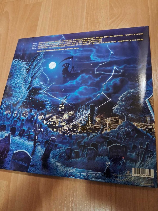 IRON MAIDEN - LIVE AFTER DEATH (2X VINYL) - photo 2