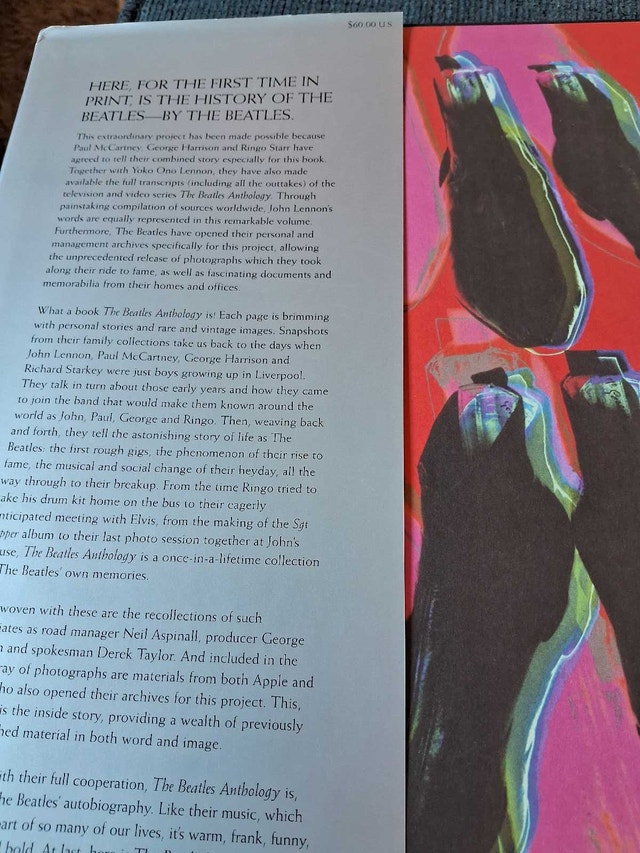 THE BEATLES - ANTHOLOGY (HARDCOVER) - photo 3