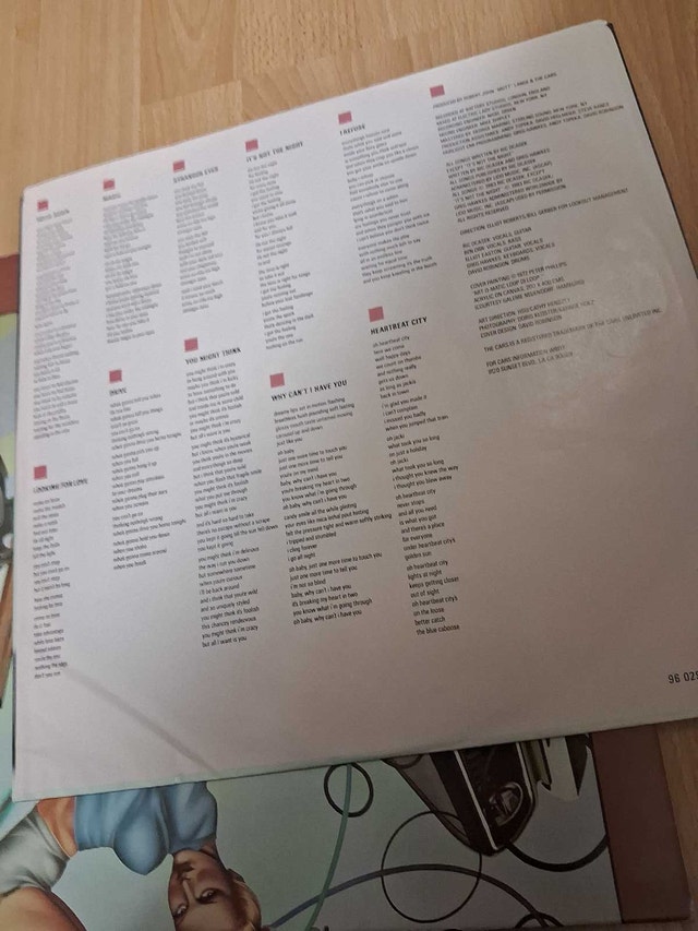 THE CARS - HEARTBEAT CITY (VINYL) - photo 4