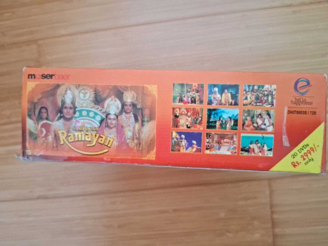 Sampoorn Ramayan Hindi DVD (English Subtitles, 20 DVD Set) - photo 3