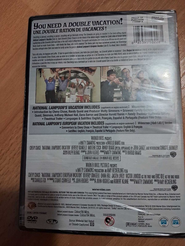 VACATION / EUROPEAN VACATION (SEALED) - photo 2