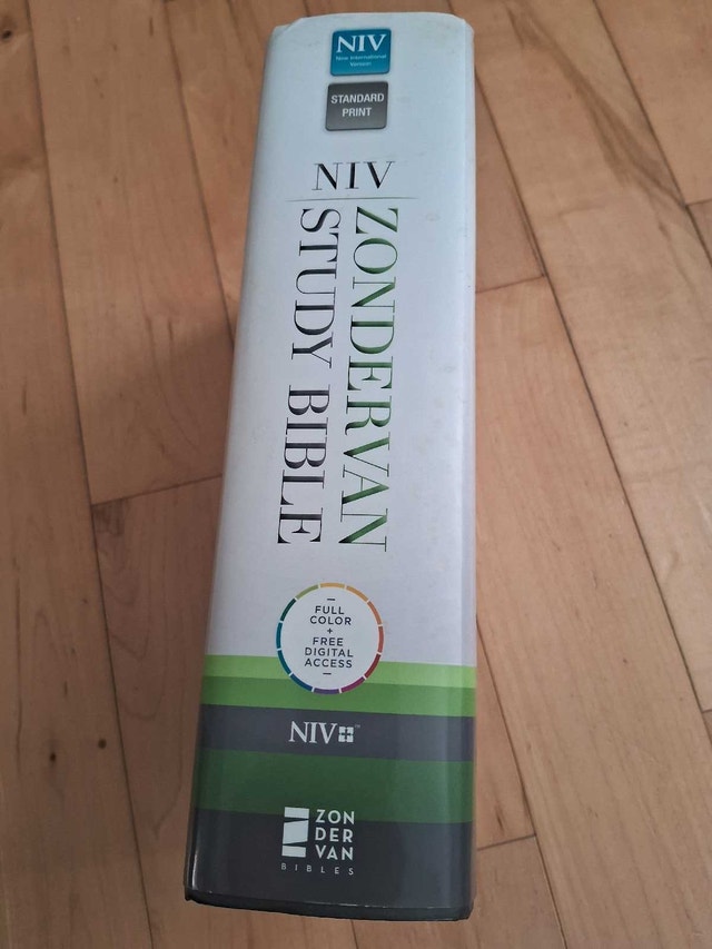 NIV ZONDERVAN STUDY BIBLE (HARDCOVER) - photo 2