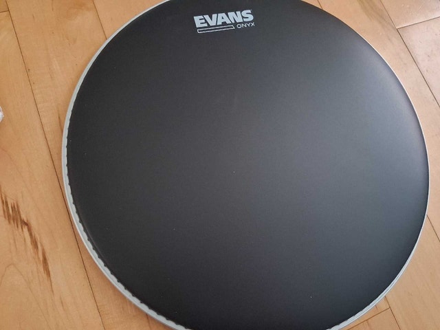 EVANS ONYX 14" COATED TOM HEAD (NEW) - photo 2