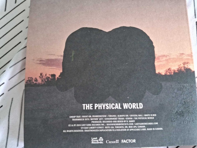 DEATH FROM ABOVE 1979 - THE PHYSICAL WORLD (CD) - photo 2