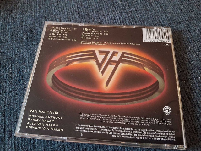 VAN HALEN - 5150 (CD) - photo 3