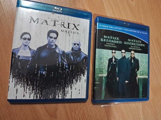 THE MATRIX TRILOGY (BLURAY)