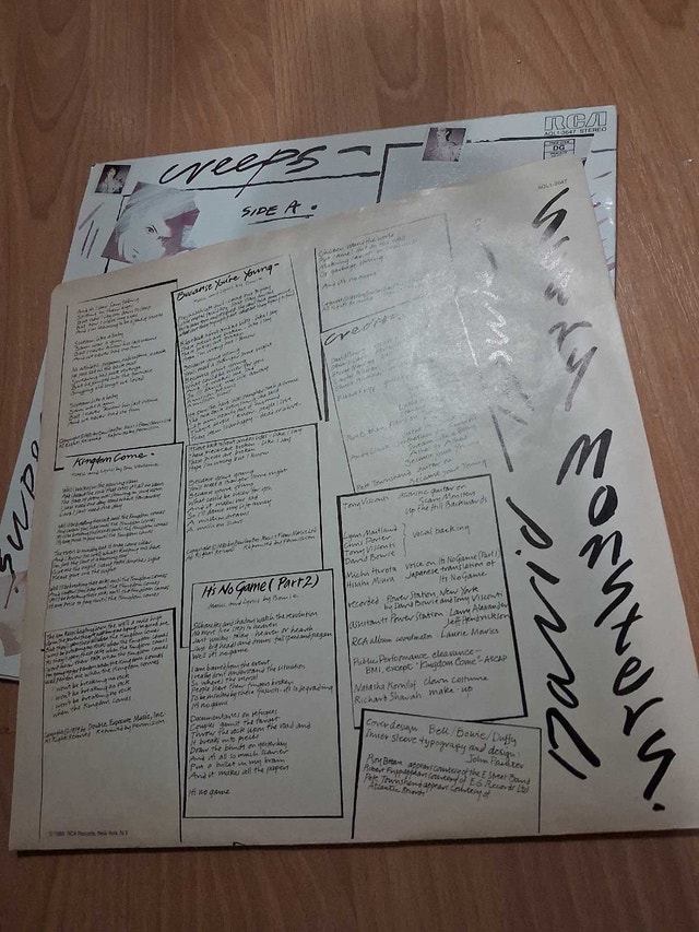 DAVID BOWIE - SCARY MONSTERS (VINYL) - photo 4