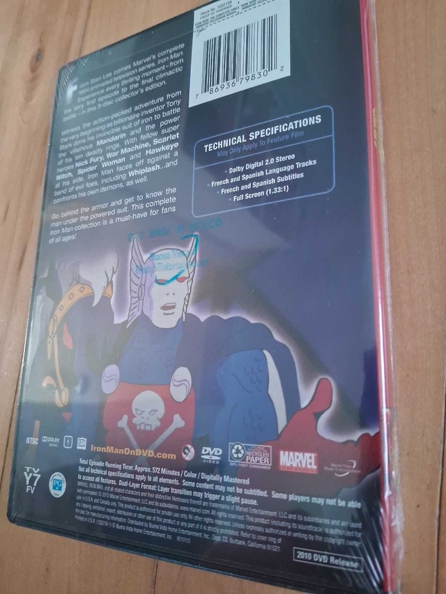 (SEALED) IRON MAN: THE COMPLETE 1994 ANIMATED SERIES - photo 4