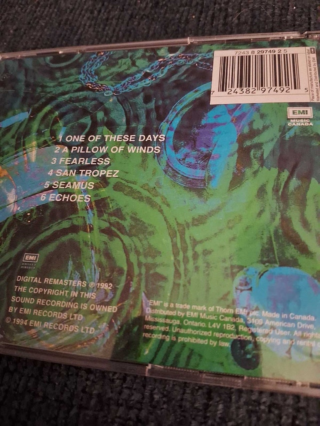 PINK FLOYD - MEDDLE (CD) - photo 2