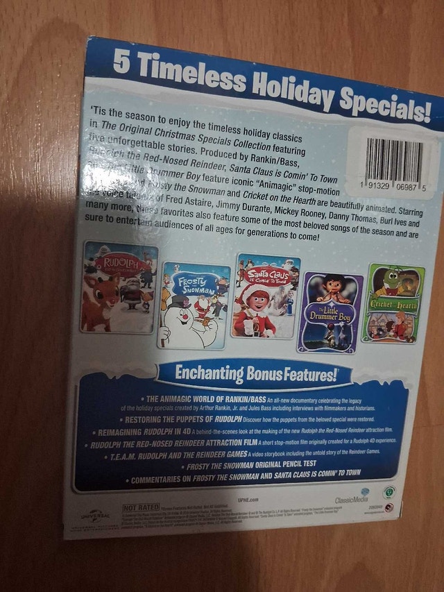 THE ORIGINAL CHRISTMAS CLASSICS (BLURAY X4) - photo 2