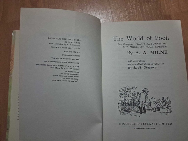A.A. MILNE - THE WORLD OF POOH (VINTAGE. 1957) - photo 5
