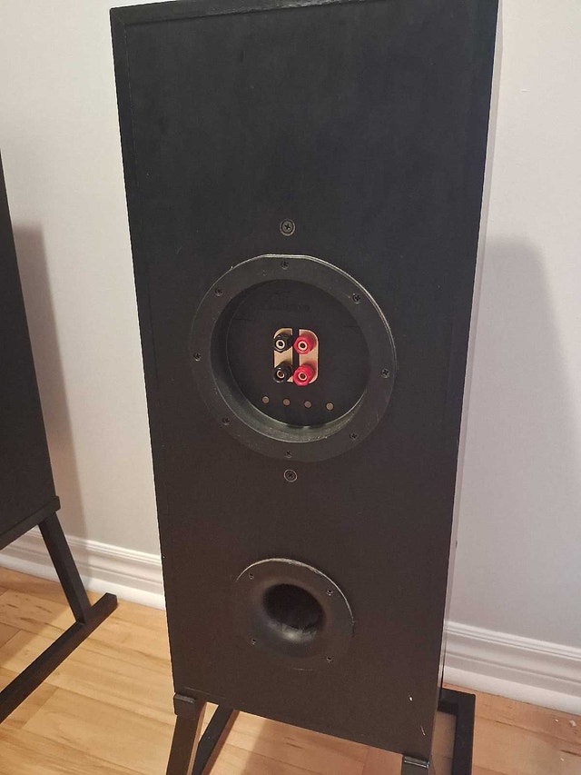 SET OF 25" NUANCE SPEAKERS ON STANDS - photo 4
