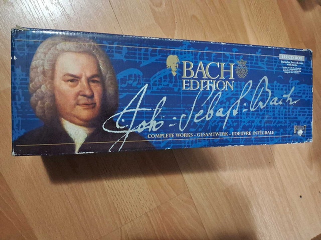 JOHANN SEBASTIAN BACH - THE COMPLETE WORKS (155-CD BOX SET)