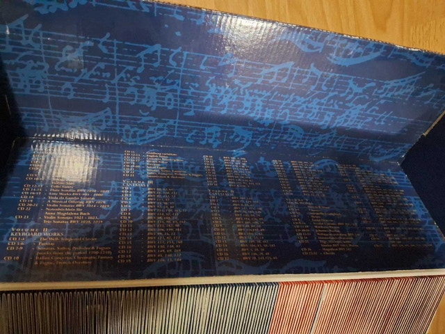 JOHANN SEBASTIAN BACH - THE COMPLETE WORKS (155-CD BOX SET) - photo 3