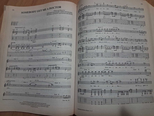 THE ULTIMATE SONG PAGES COMPLETE VAN HALEN GUITAR TABS - photo 5