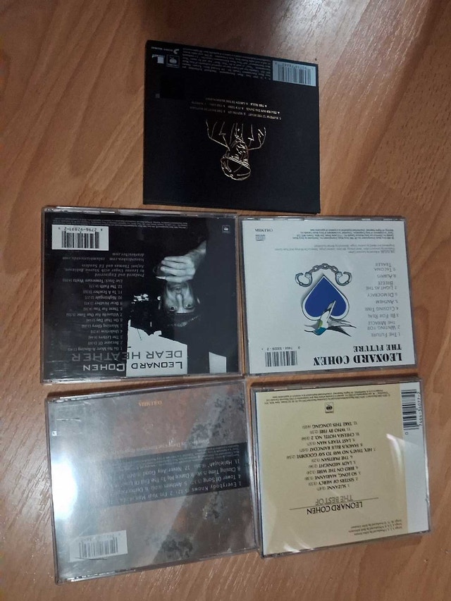 5x LEONARD COHEN CDs - photo 2