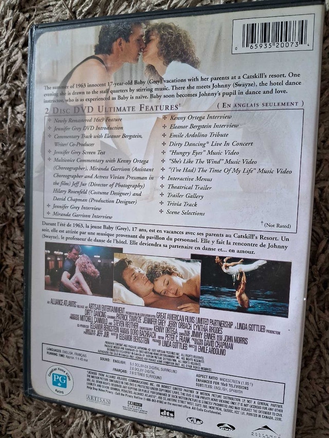 DIRTY DANCING - ULTIMATE EDITION (2 DVDS) - photo 2