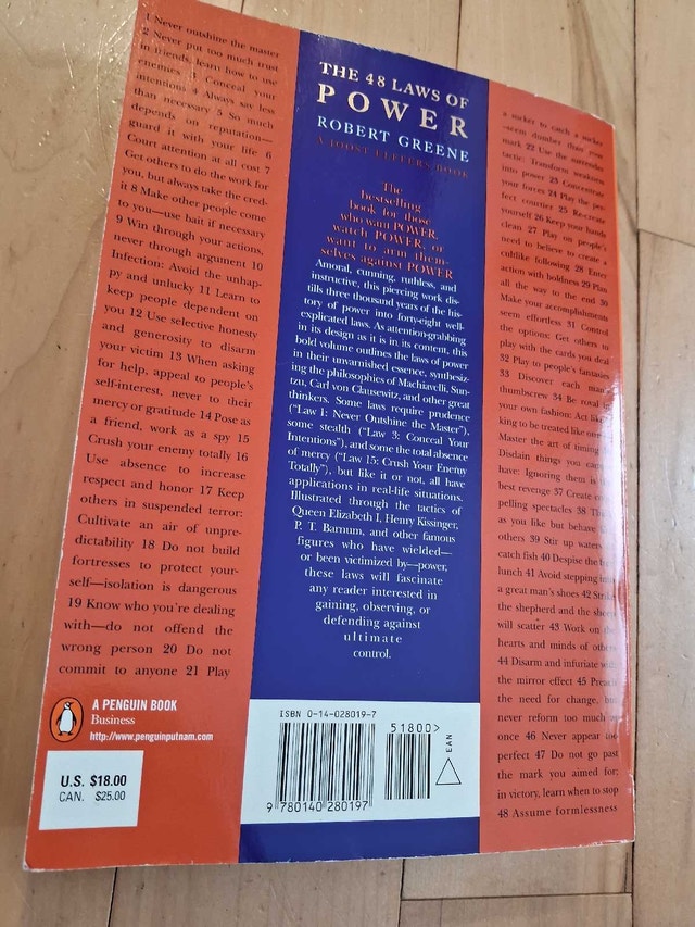 THE 48 LAWS OF POWER - photo 2