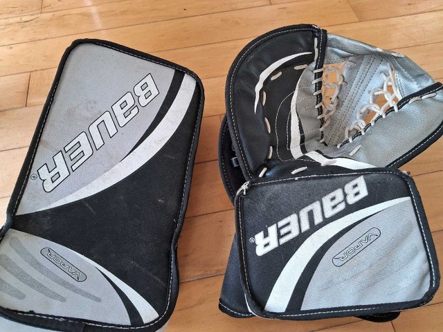 ROAD HOCKEY GOALIE BLOCKER AND GLOVE (LEFT HANDED) - photo 3