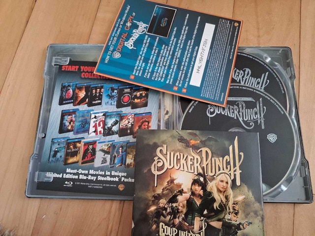 SUCKERPUNCH: LIMITED EDITION BLURAY STEELBOOK - photo 5