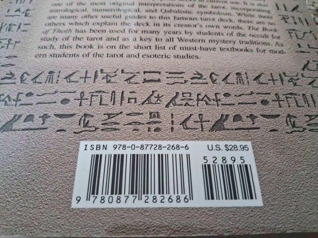 ALEISTER CROWLEY - THE BOOK OF THOTH (EGYPTIAN TAROT) - photo 3
