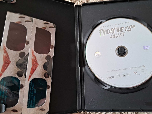 FRIDAY THE 13TH - 4-MOVIE COLLECTION W/ 3-D GLASSES - photo 3