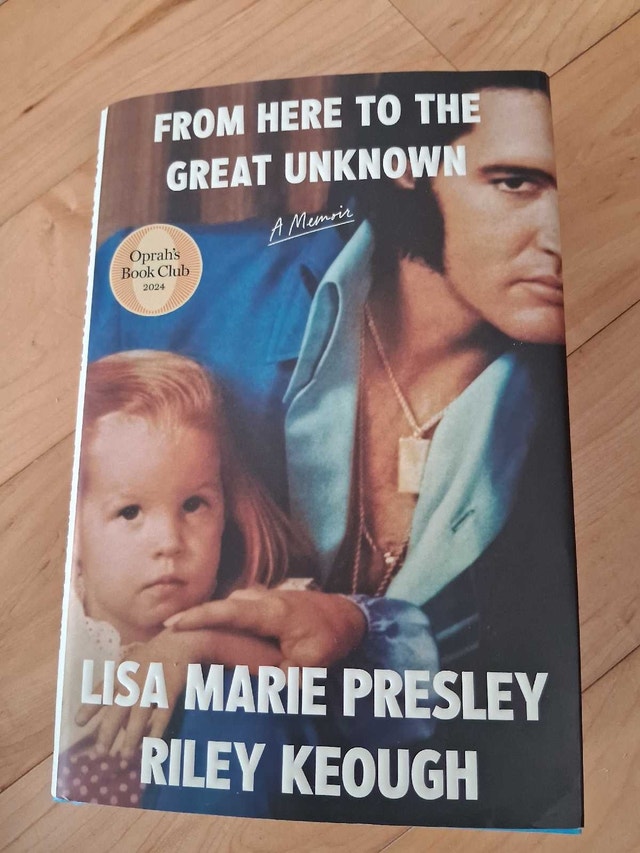 LISA MARIE PRESLEY - FROM HERE TO THE GREAT UNKNOWN (HARDCOVER)