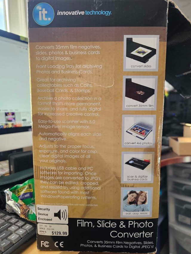 Innovative Technology Film, Slide & Photo Converter - photo 4