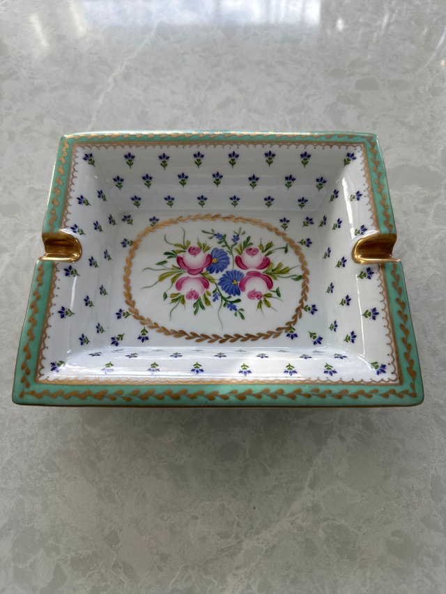Ancienne Fabrique d’Anjou antique porcelain ashtray - photo 2