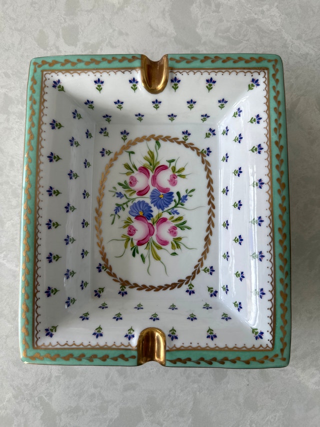 Ancienne Fabrique d’Anjou antique porcelain ashtray - photo 3