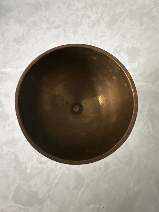 Vintage Brass Goblet. 3 inches tall. - photo 4