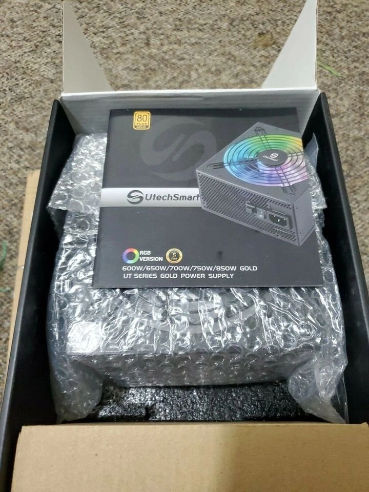 SegoTep 850 Watt Gold Rated Power Supply RGB Lights - photo 4