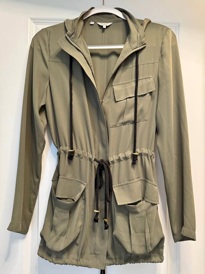 Guess lightweight robe trench coat