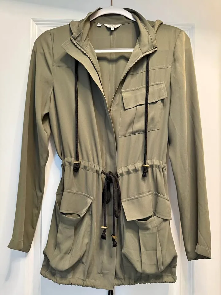 Guess lightweight robe trench coat thumbnail