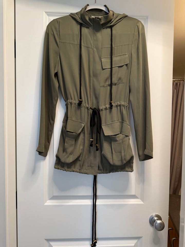 Guess lightweight robe trench coat - photo 2