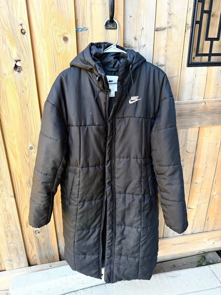 Nike Long Puffer Jacket - S Size ( Women)