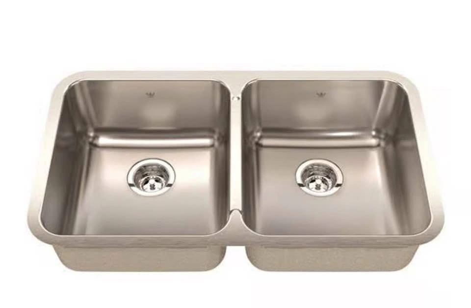 Kindred Steel Queen QDUA1933-8 Undermount Kitchen Sink