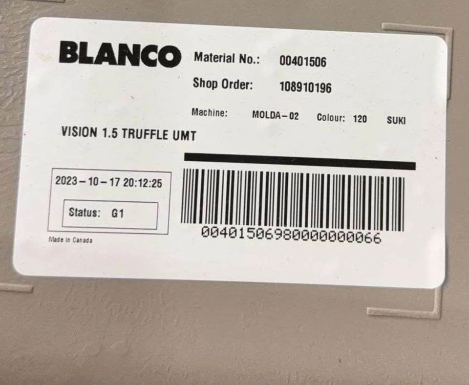 Blanco Vision 1.5 Truffle Undermount Kitchen Sink - photo 4