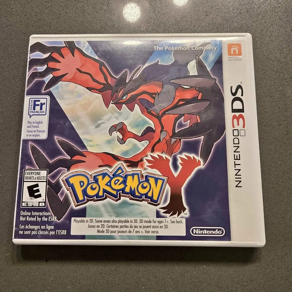Nintendo 3DS Pokémon Y. Good condition.