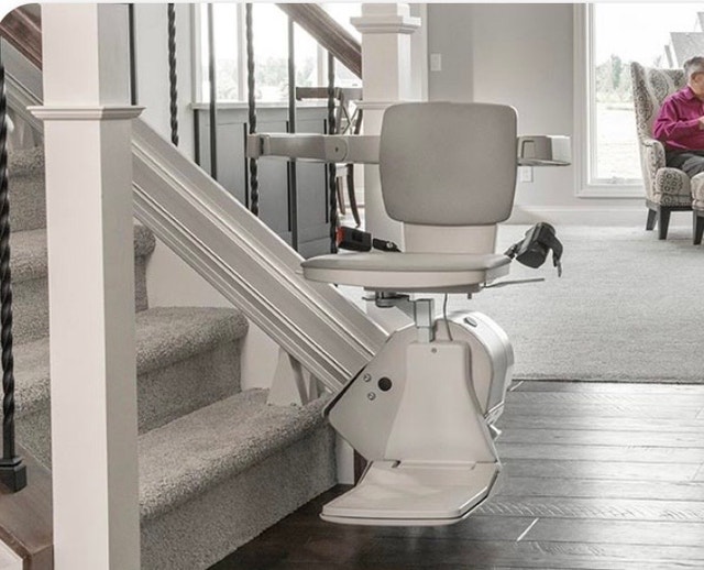 Elain Stairlift - set of two- one straight and one folding.