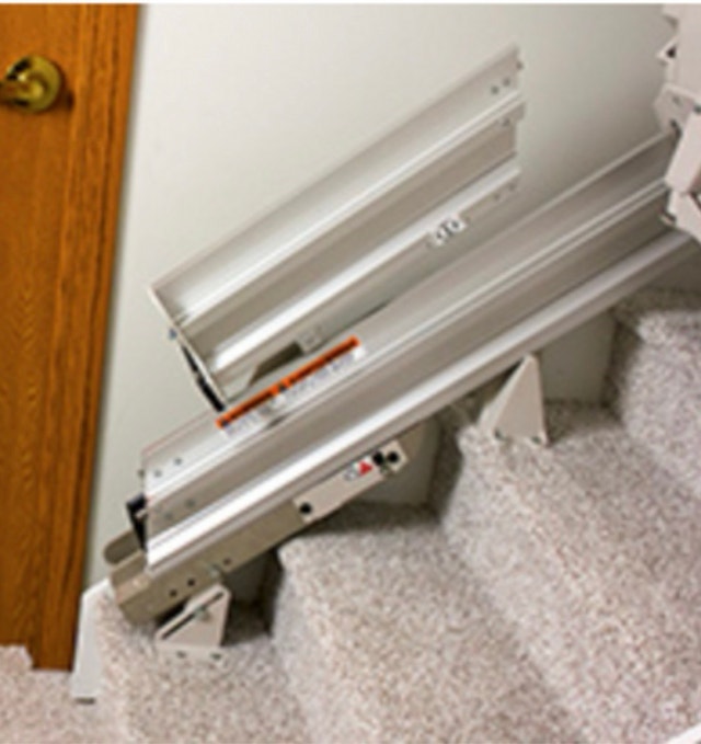 Elain Stairlift - set of two- one straight and one folding. - photo 2