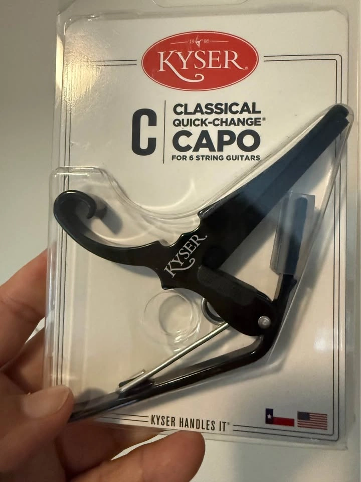 Kyser Classical Guitar Capo and Hal Leonard Guitar Method Book 1 - photo 2